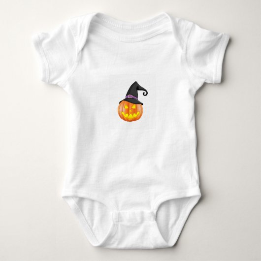 Halloween-Kinderkarosserieanzug Baby Strampler (Vorderseite)