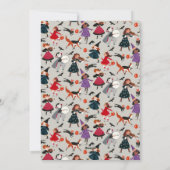 Halloween-Kinderkostüm-Party Einladung (Rückseite)