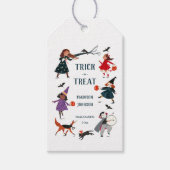 Halloween-Kinderkostümparade Geschenkanhänger (Vorderseite)