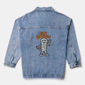 Halloween - Kindermumie Jeansjacke (Rückseite)