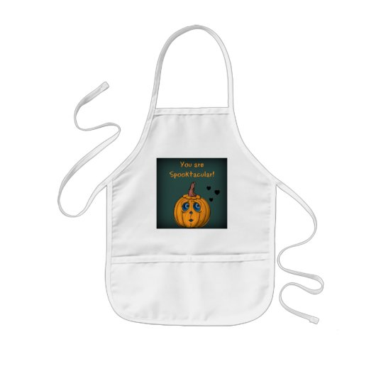 Halloween Kinderschürze (Vorne)
