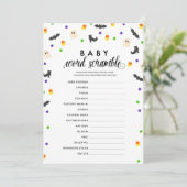 Halloween-Kinderwort Ramming-Duschspiel Programm (Stehend Vorderseite)