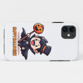 Halloween - Kindlicher Vampir Case-Mate iPhone Hülle (Rückseite (Horizontal))