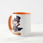 Halloween - Kindlicher Vampir Tasse (Vorderseite Links)