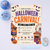 Halloween-Kirmesflyer Flyer (Einzeln)