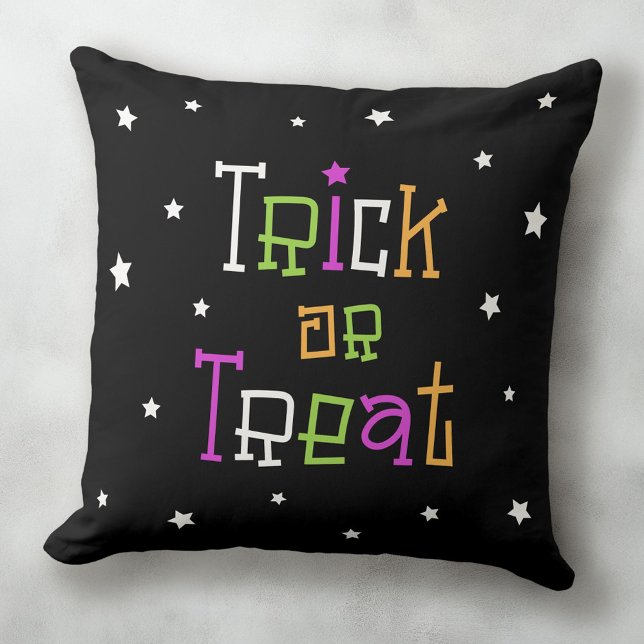 Halloween Kissen (Trick or treat stars Halloween Throw Pillow)