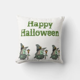Halloween-Kissen 16" x 16"/Hexe Kissen