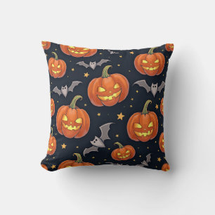 Halloween-Kissen mit handgezeichnet Gefühl Kissen