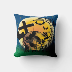 Halloween-Kissen/Spooky-Szene Kissen