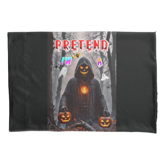 Halloween Kissenbezug (Vorderseite)
