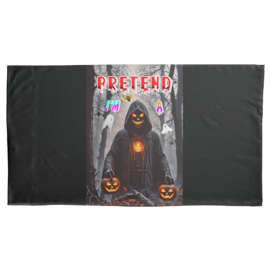 Halloween Kissenbezug (Vorderseite)