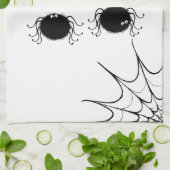Halloween Kitchen Handtuch Dancing Spiders (Gefaltet)