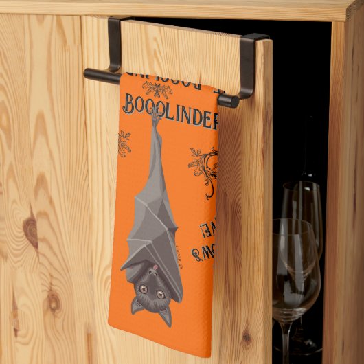 Halloween Kitchen Handtuch Dekoration Bat! (Drittel gefaltet)