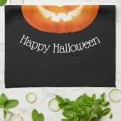 Halloween Kitchen Towel Pumpkin Geschirrtuch (Gefaltet)