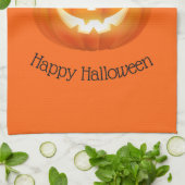 Halloween Kitchen Towel Pumpkin Geschirrtuch (Gefaltet)