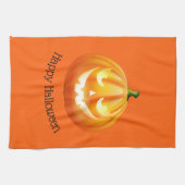 Halloween Kitchen Towel Pumpkin Geschirrtuch (Horizontal)