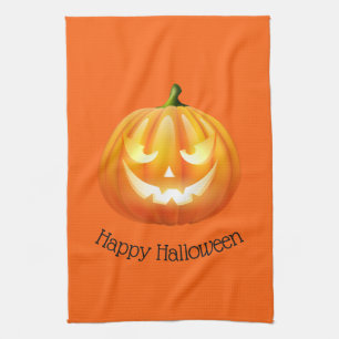 Halloween Kitchen Towel Pumpkin Geschirrtuch