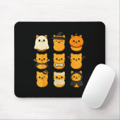 Halloween Kitten Nuggets Food Pun Cat Lover Mousepad (Mit Mouse)