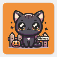 Halloween Kitten Vicious Niedlich Cat