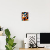 Halloween Kittens Candy Night Poster (Heimbüro)