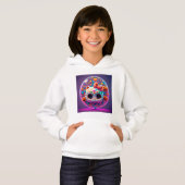 Halloween kitty bubble hoodie (Vorne ganz)