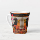 Halloween Kitty Cat Milchtasse (Linke Ecke)