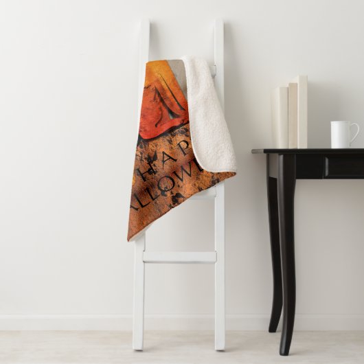 Halloween Kitty Cat Sherpadecke (Beispiel)