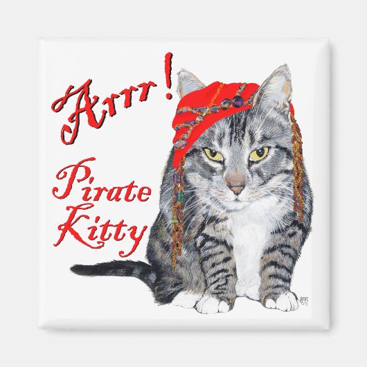 Halloween Kitty Cats Magnet (Vorne)