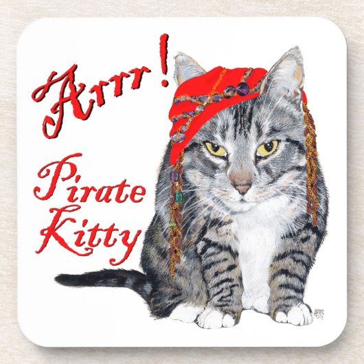 Halloween Kitty Cats Untersetzer (Vorderseite)