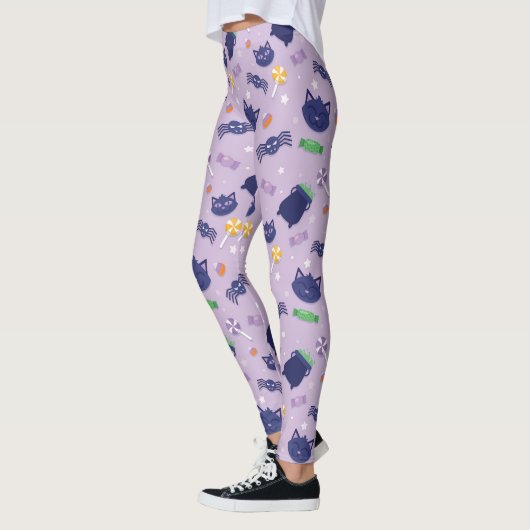 Halloween Kitty Leggings (Links)