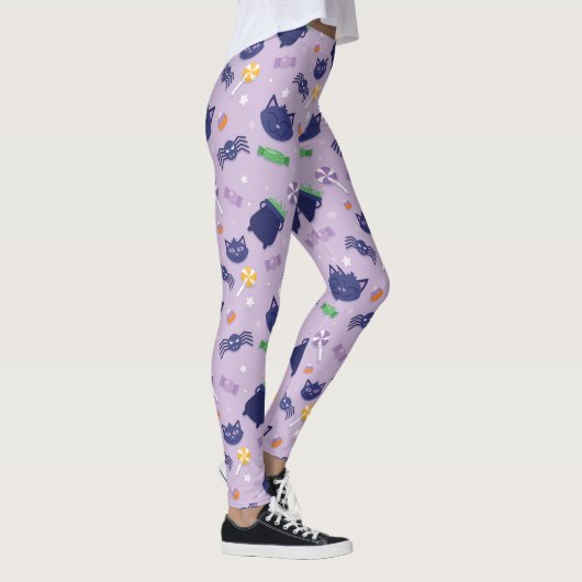 Halloween Kitty Leggings (Rechts)