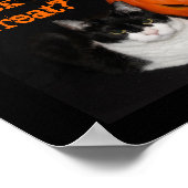 Halloween Kitty Poster (Ecke)