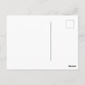 Halloween Kitty, Pumpkin Chorus Vintag Glitterie Postkarte (Rückseite)