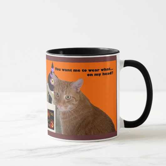 Halloween-Kitty - Trag was Tasse (Rechts)
