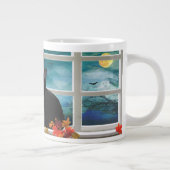 Halloween Kitty's schöne Night Jumbo-Tasse (Rechts)