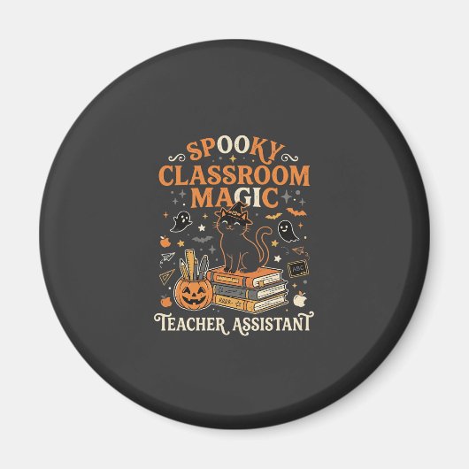 Halloween Klassenraum Magie Magnet (Vorne)