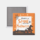 Halloween-Klassensprecher Magnet (Vorderseite/Rückseite)