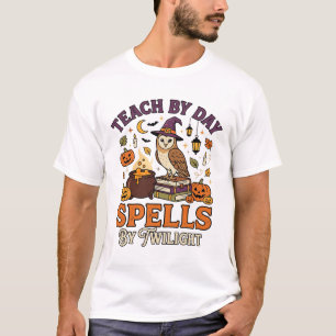 Halloween Klassenzimmer Mondlicht Magie T-Shirt