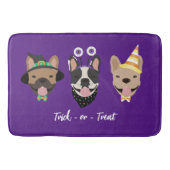 Halloween-Kleidung Badematte (Vorderseite)