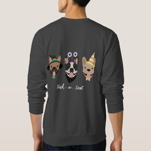 Halloween-Kleidung Sweatshirt (Rückseite)