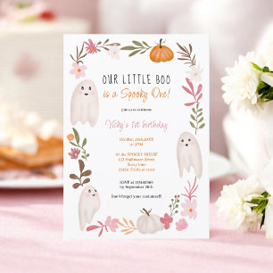 Halloween kleine Boobengeister Niedliche Kinder 1. Einladung