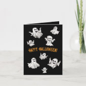Halloween: Kleine Geister -  Karte (Vorderseite)