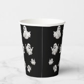 Halloween: Kleine Geister - Pappbecher (Rechts)