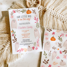 Halloween kleine Gespenster Niedliche Babydusche