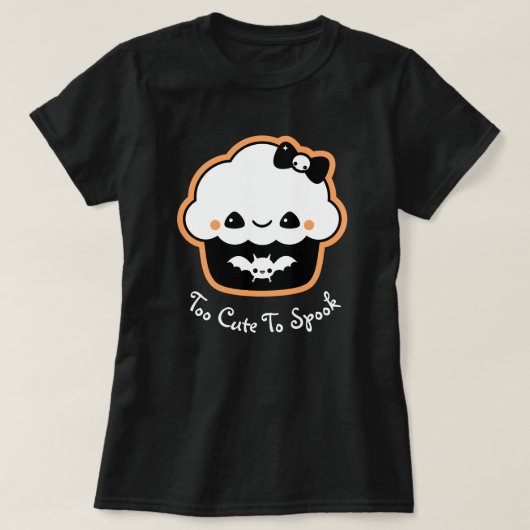 Halloween-kleiner Kuchen T-Shirt (Design vorne)