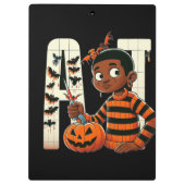 Halloween Klemmbrett (Rückseite)