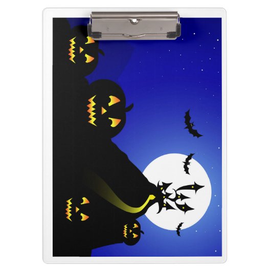 Halloween  klemmbrett (Vorderseite)