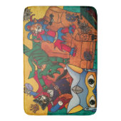 Halloween Knight Costume Cats Badematte (Vorderseite Vertikal)