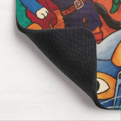 Halloween Knight Costume Cats Mousepad (Ecke)