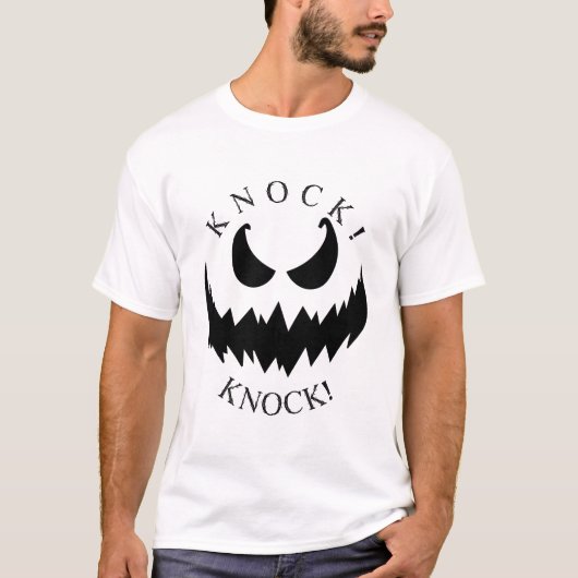 Halloween-KNOCK! T-Shirt (Vorderseite)